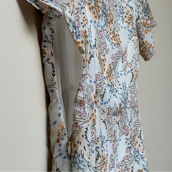Sage The Label Floral Mini Dress Size Small - Picture 12 of 16